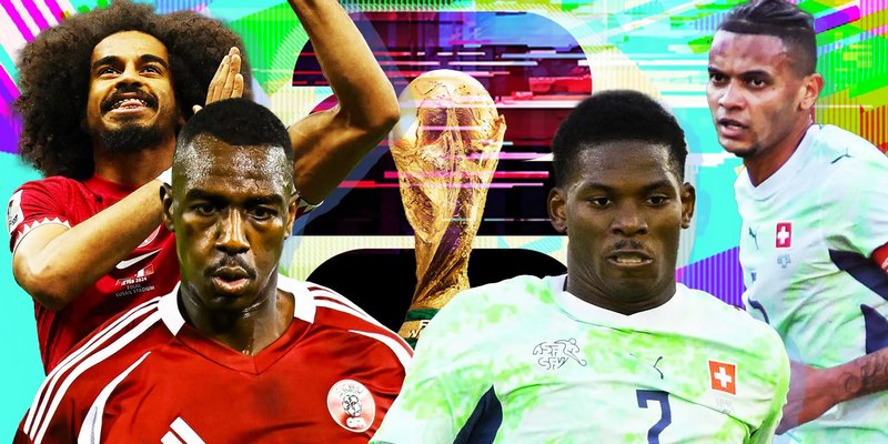 Màn trình diễn trước World Cup của hai đội có phần khác biệt